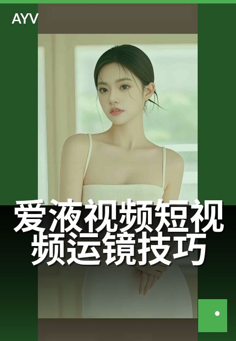 爱液视频短视频运镜技巧 - 常用运镜手法与场景搭配-爱液视频短视频